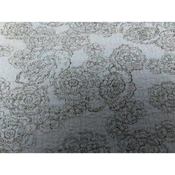 Croft & Barrow Women's Shirt Floral Print Stretch Cap Sleeve Pullover (Sze Lg.) - Picture 8 of 16